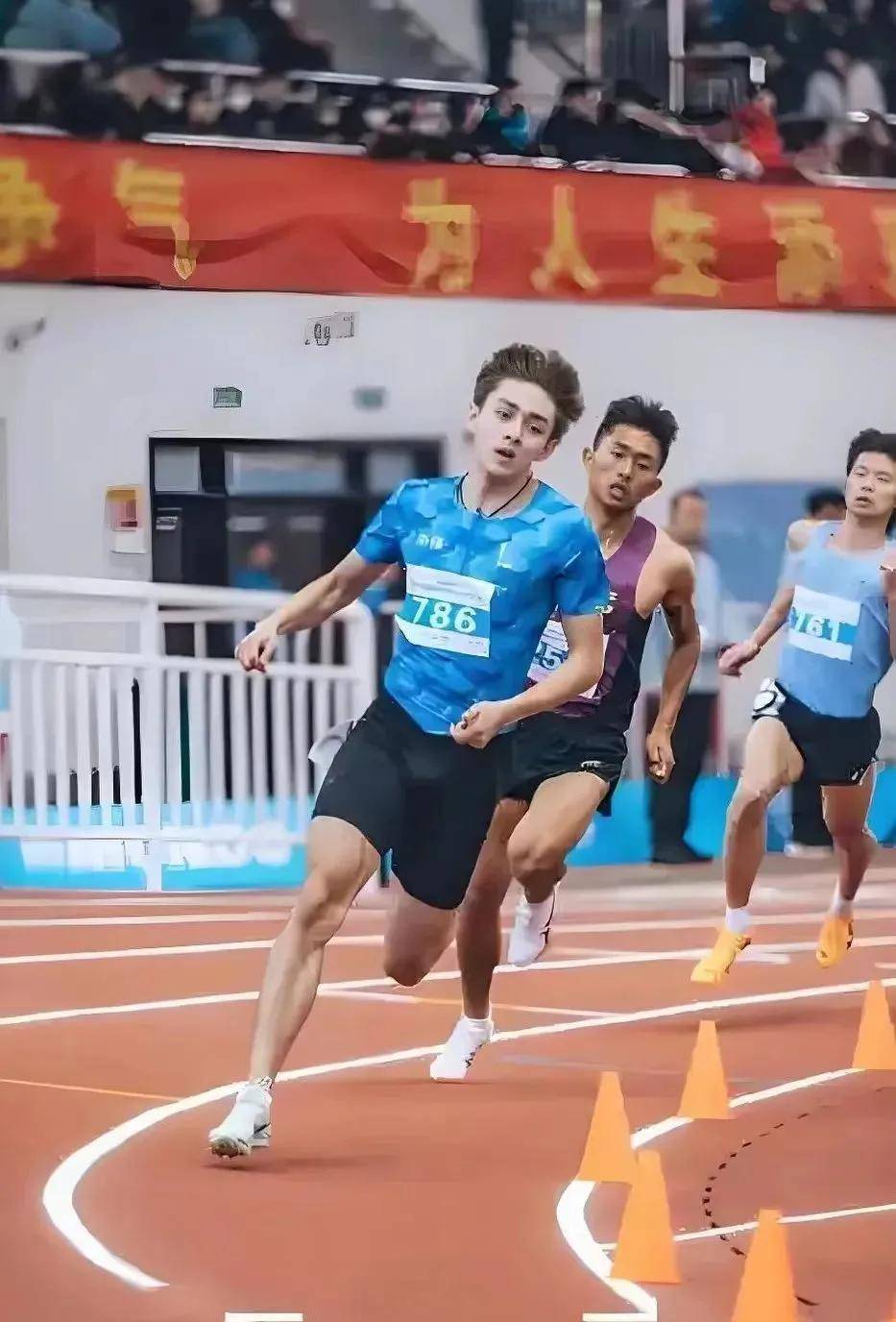 震撼！林丹在田径赛场终止连败！